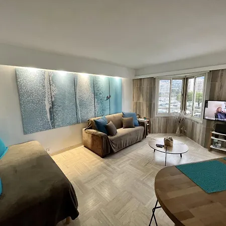 Studio moderne - Port de Mandelieu - Proche Mer Extérieur photo